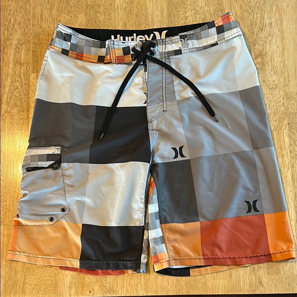 Hurley Board Shorts Quick-Dry Swimwear